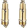 2pcs Basin Valves Wash Brass Valve Screws Bathtub Click Clack Slotted Plug Assembly Easy Pop Up Spri（A1128）