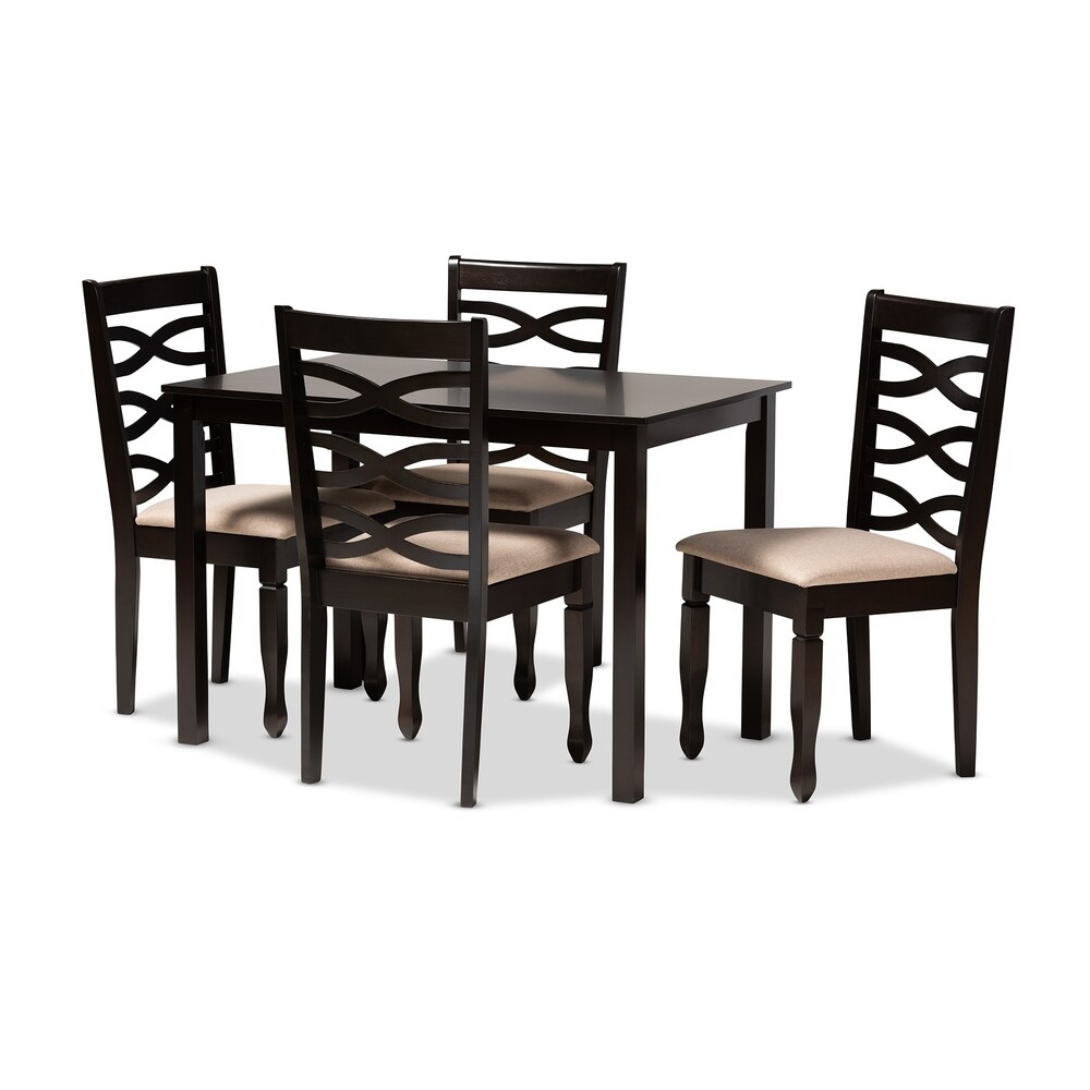 Modern and Contemporary 5 Piece Dining Set