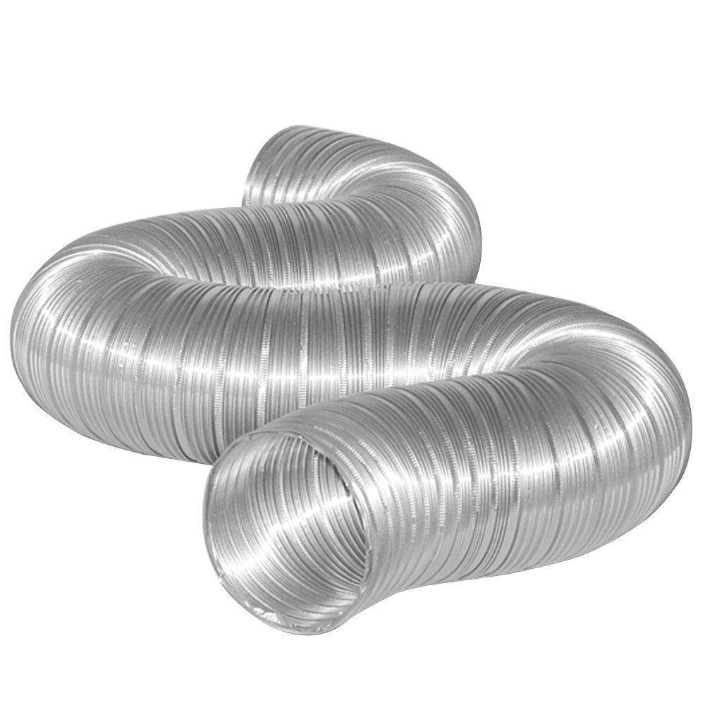 Everbilt 3 in. x 8 ft. Semi-Rigid Aluminum Duct MFX38PHD