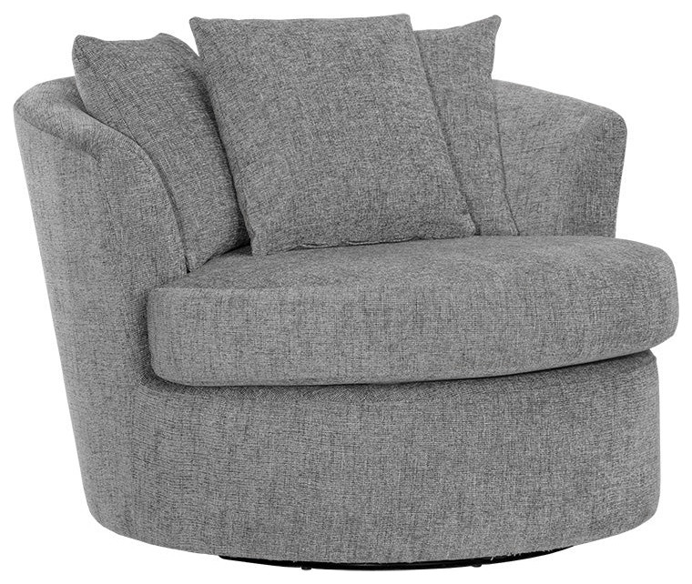 Romano Swivel Lounge Chair  Galaxy Dusk   Contemporary   Indoor Chaise Lounge Chairs   by Virgil Stanis Design  Houzz