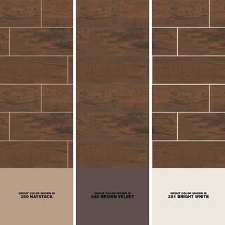 TrafficMaster Glenwood Cherry 7 in. x 20 in. Ceramic Floor and Wall Tile (10.89 sq. ft.  case) GW08720HD1P2