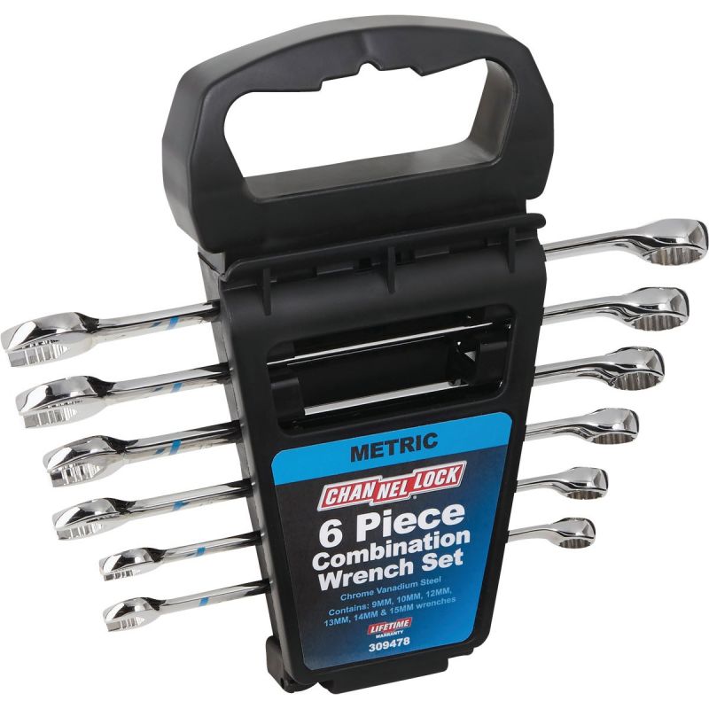 Channellock 6-Piece Metric Combination Wrench Set