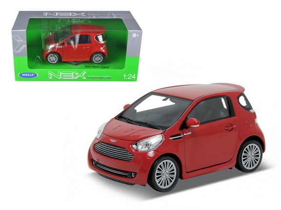 Welly 24028r  Aston Martin Cygnet Red 1/24 Diecast...