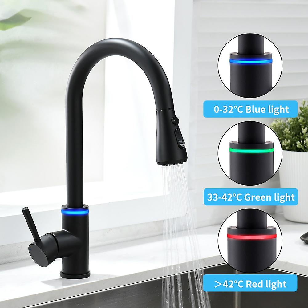 Smart Touch Kitchen Faucets Crane For Sensor Kitchen Water Tap Sink Mixer Rotate Touch Faucet Sensor Water Mixer Kh-1005