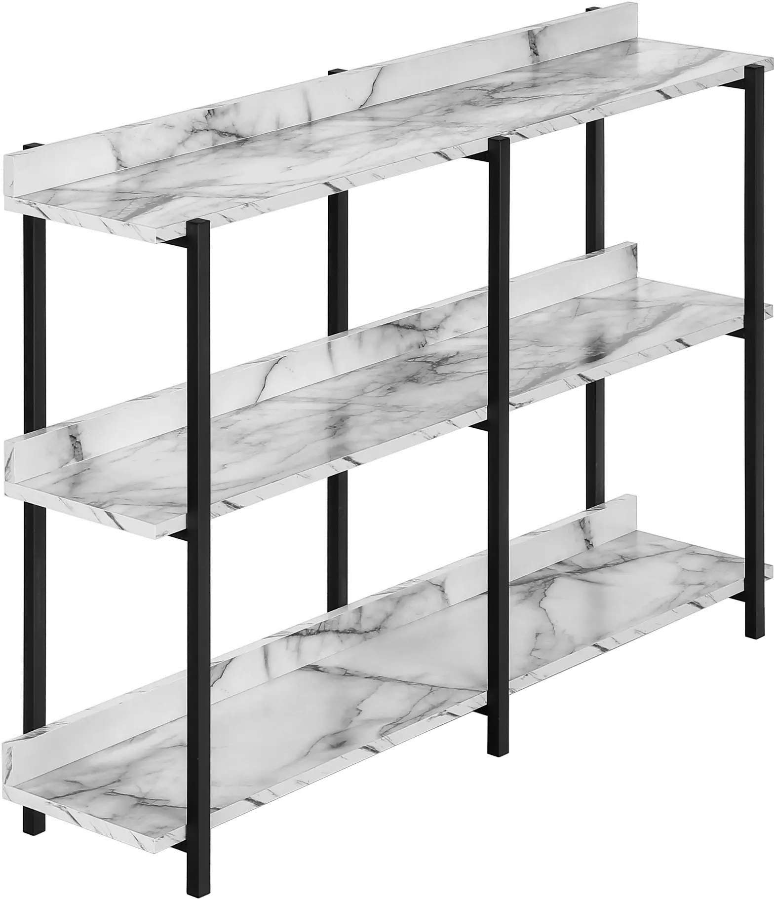 Cameron Marble 3-Tier Console Table