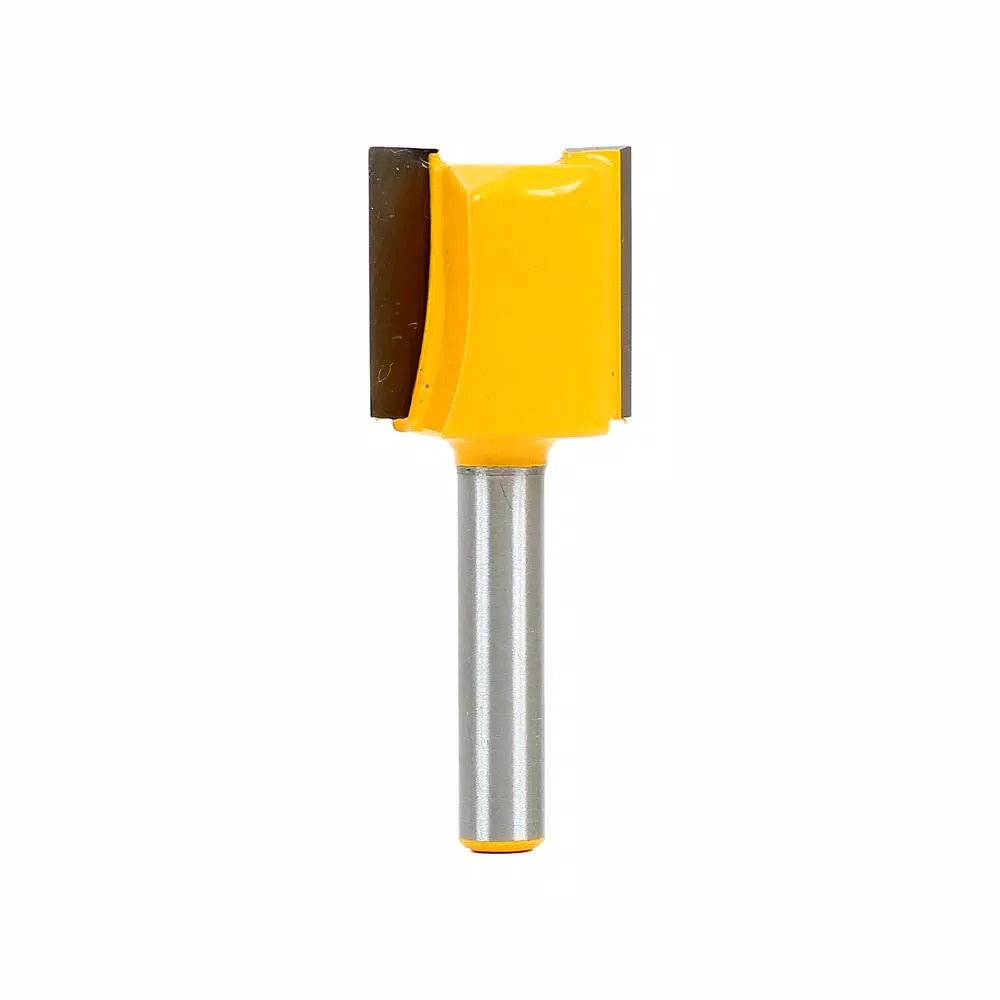 Yonico 3/4 in. Dia Carbide Tipped Straight 1/4 in. Shank Router Bit and#8211; XDC Depot