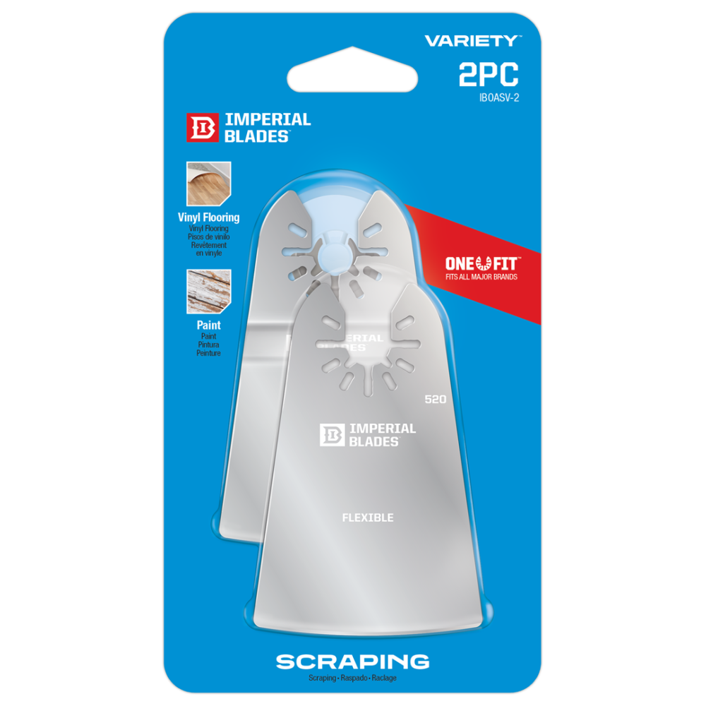 Imperial Blades One Fit Scraper Variety Pack 2pc