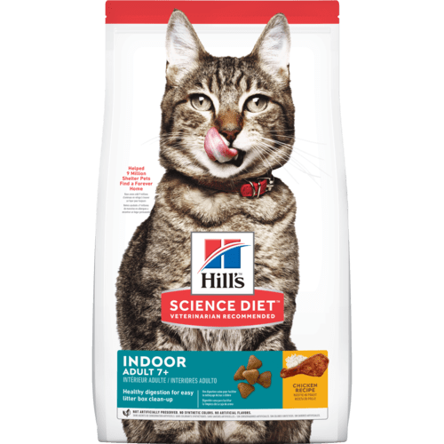 Hills Science Diet Senior 7+ Indoor Chicken Recipe Dry Cat Food