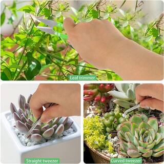 24-Piece Garden Tool Set Mini Succulent Hand Tools Garden Flower Plant Transplanting Tool Set B094Y5YZC1