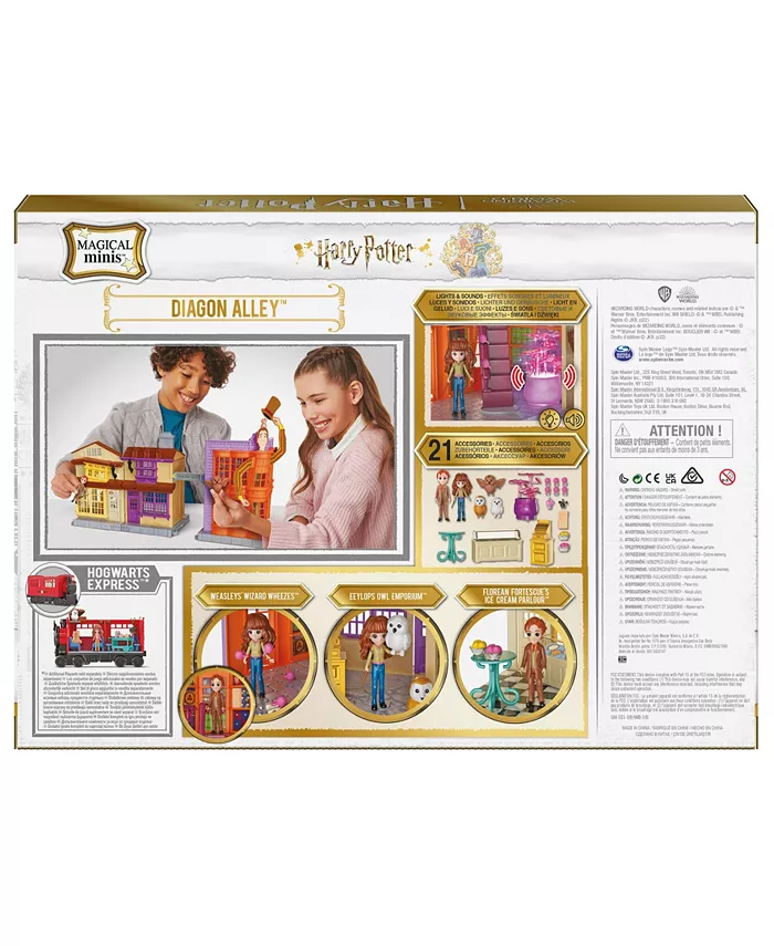 Wizarding World Harry Potter  Magical Minis Diagon Alley 3-in-1 Playset