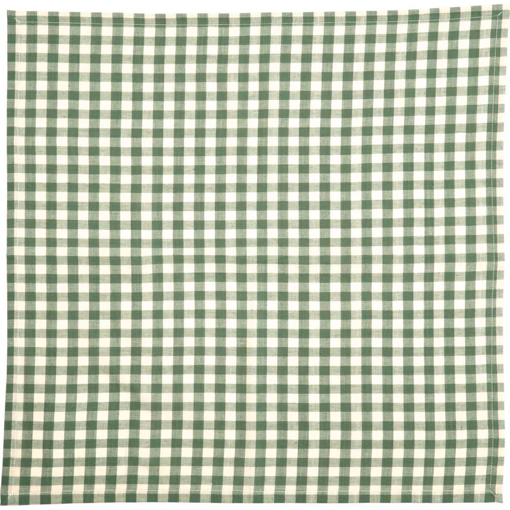 Set of 6 Katie Gingham Check Napkins   Napkin 18x18