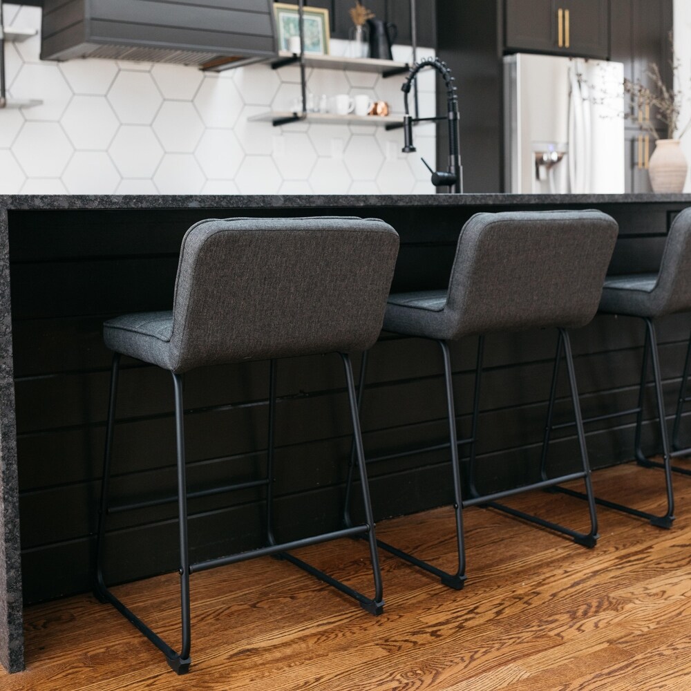 Nerison Upholstered Barstool Set of 2