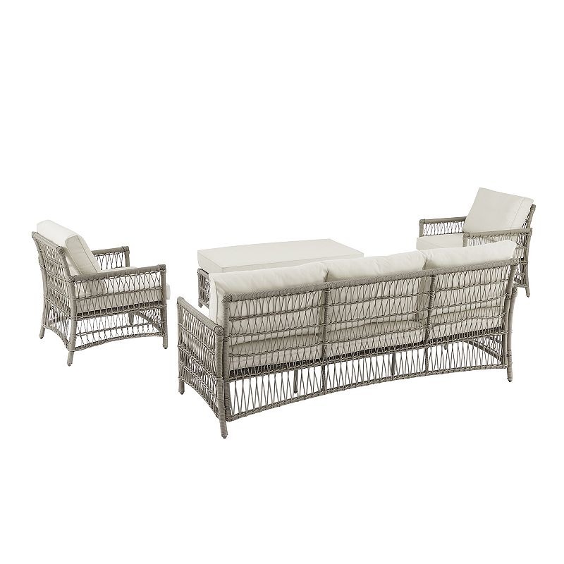 Crosley Thatcher Outdoor Wicker Sofa 4-pc. Set