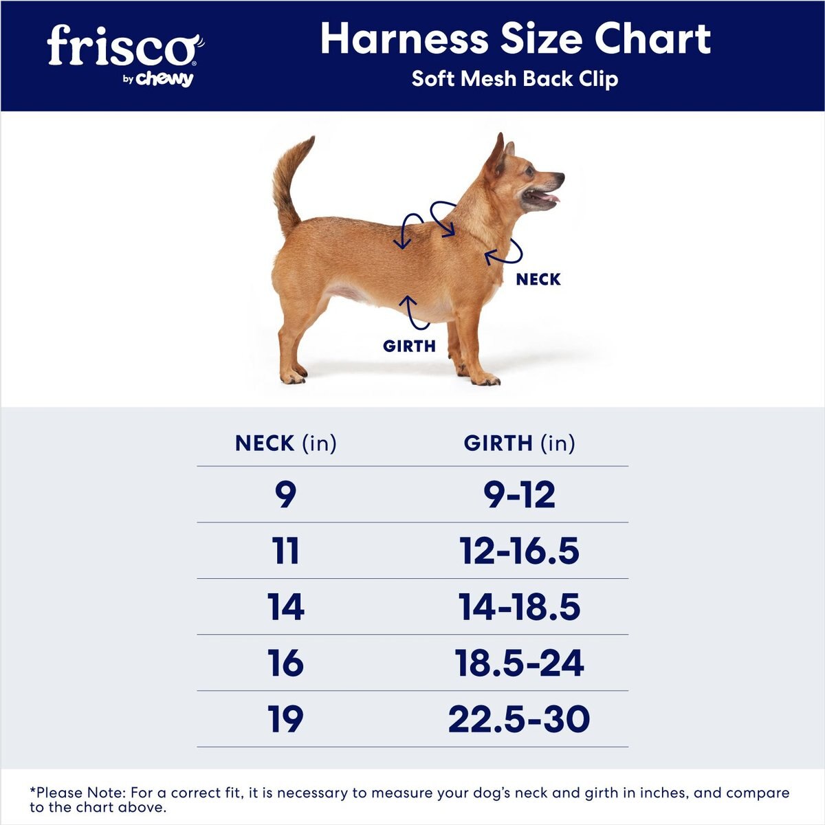 Frisco Soft Mesh Back Clip Dog Harness