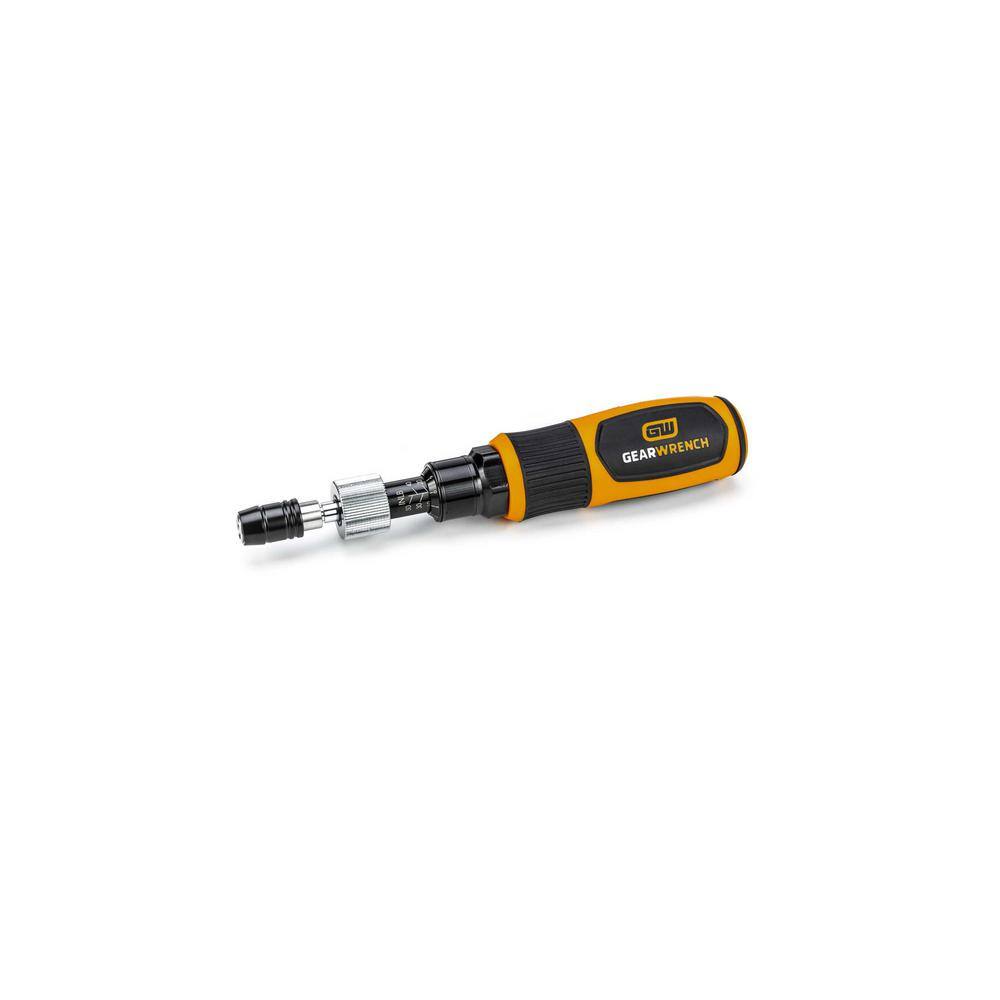 GEARWRENCH 14 in. Drive 5-25 in.lbs. Torque Screwdriver 89623