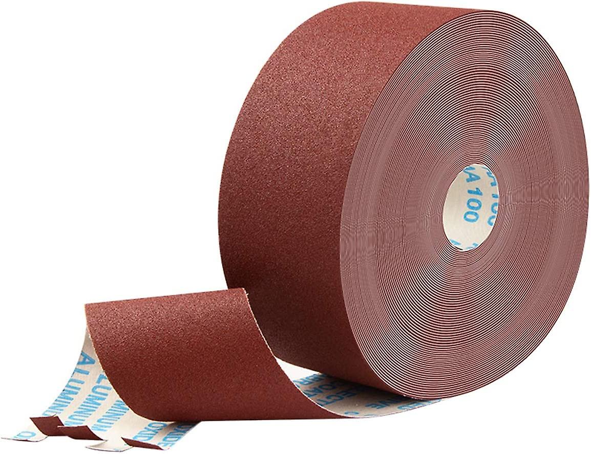 Sandpaper Roll Backing Longboard Continuous For Automotive and Woodworking Air File Long Board Sanders， Hand Sanding Blocks Width:9.5cm/3.7inch，long:5m/