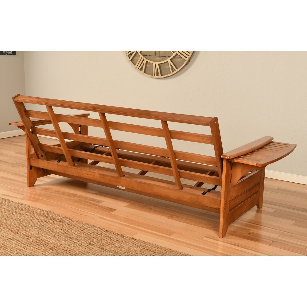 Somette Phoenix Futon Frame in Barbados Finish