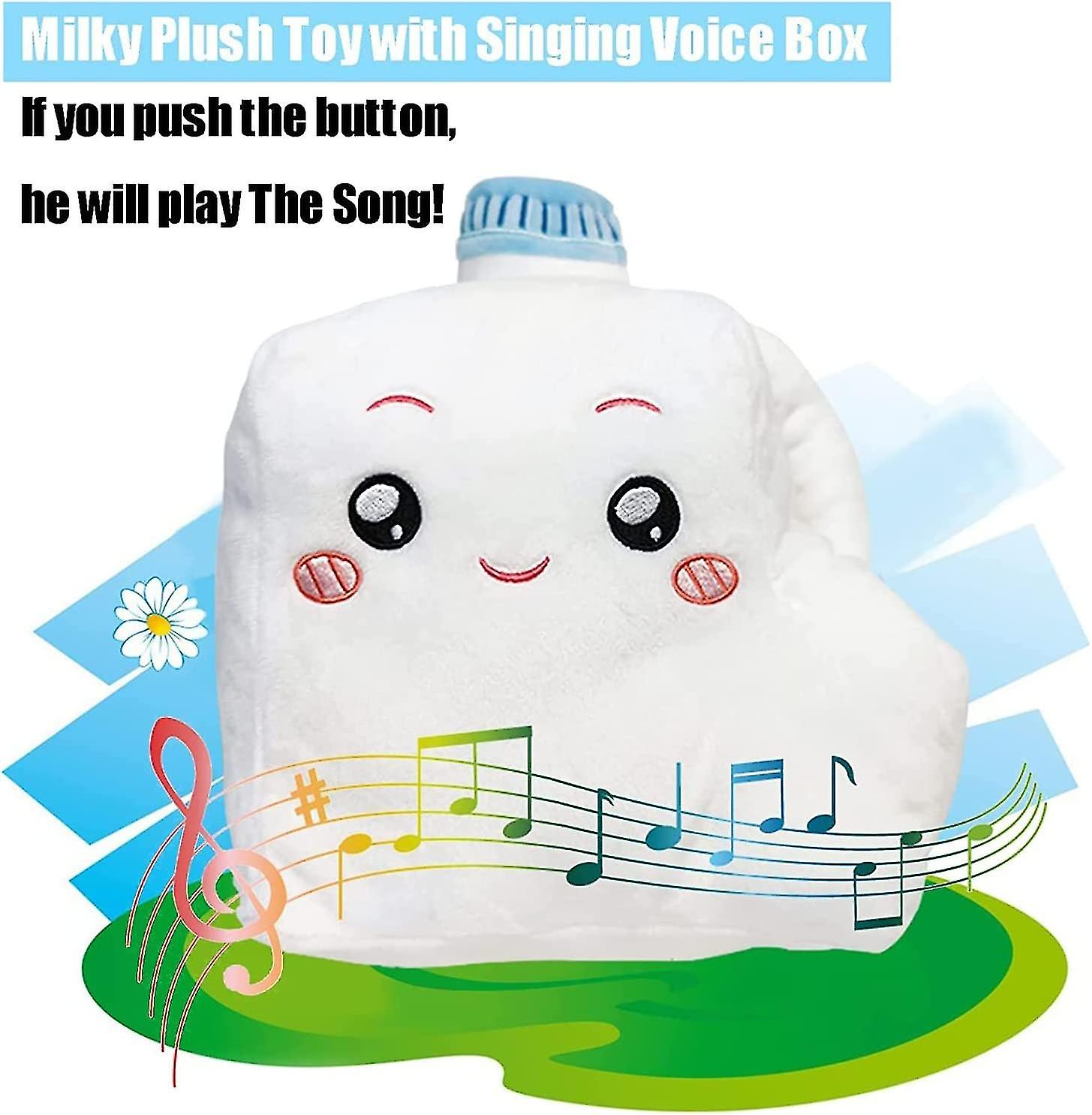 Milk Plush Toy，new Milky Plush Toy With Singing Voice Box，soft Stuffed Plush Toy For Friends And Fans