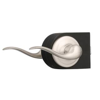 Kwikset Tustin Satin Nickel HallCloset Door Lever with Microban Antimicrobial Technology 720TNL 15 CP