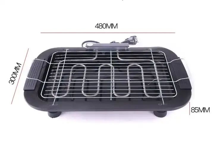 Smokeless Babecue Griddle Indoor Electric Griddle Pan electric BBQ Grill with 5 Thermostat Modes new electric grill machine