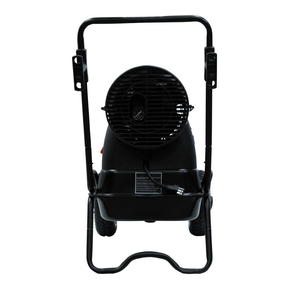 Mr. Heater 210000 BTU Black Kerosene Forced Air Space Heater with Wheels MH210KTR