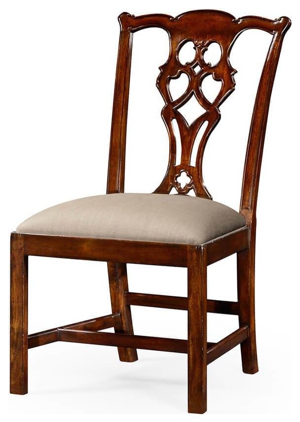 Chippendale Carved Mahogany Dining Chair   Traditional   Dining Chairs   by English Georgian America  Houzz