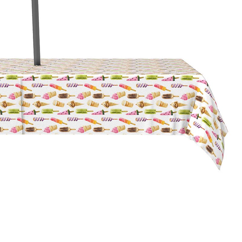 Water Repellent， Outdoor， 100% Polyester， 60x120， Summer Ice Cream