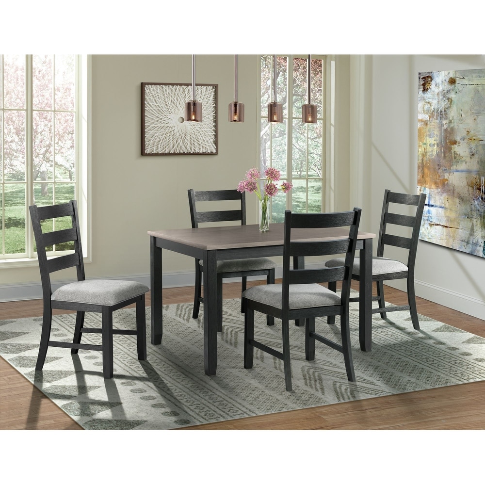 Kona Grey 5 pc. Dining Set (1 Table and 4 Chairs)