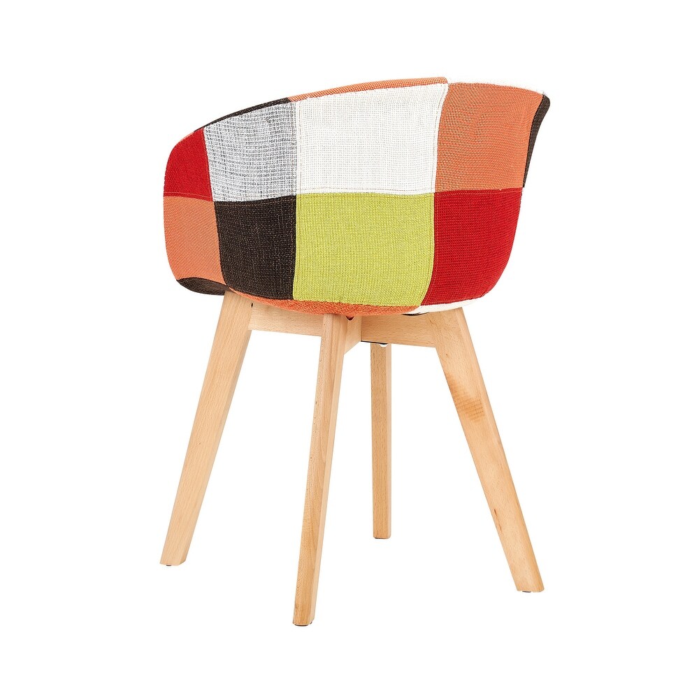 Dining chair  Patchwork Seat   High living room Chair