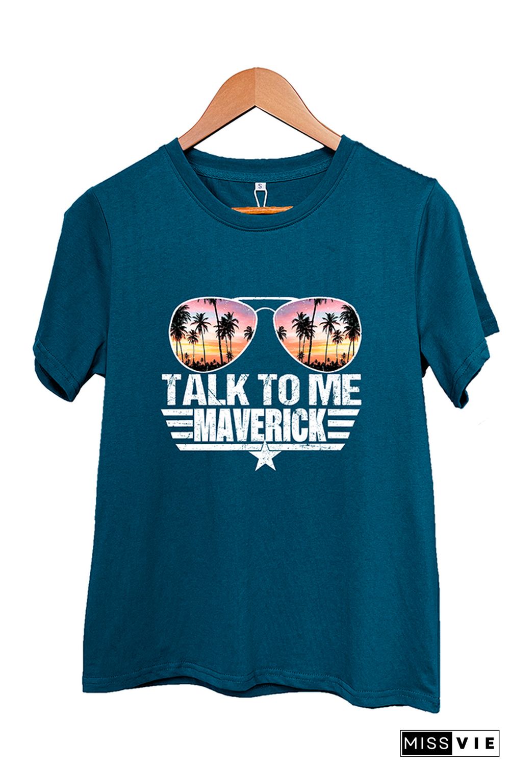 Talk To Me Goose Graphic Tee Short Sleeves Wholesale