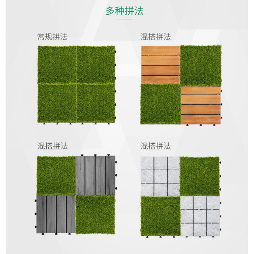 12.6x12.6 Realistic Artificial Grass Turf Panels...