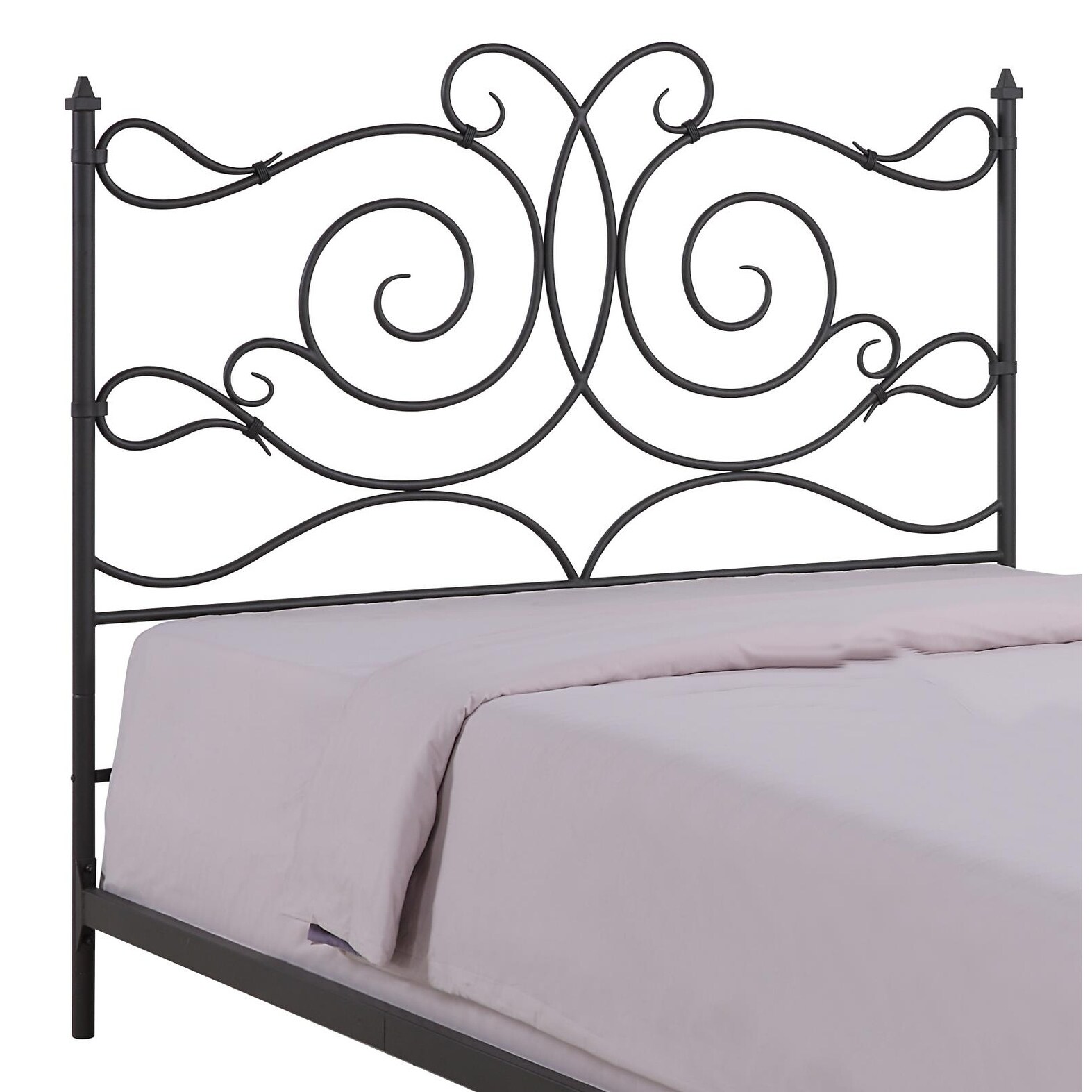 Coaster Furniture Dark Bronze Queen/Full Metal Scrolled Headboard - - 37403206