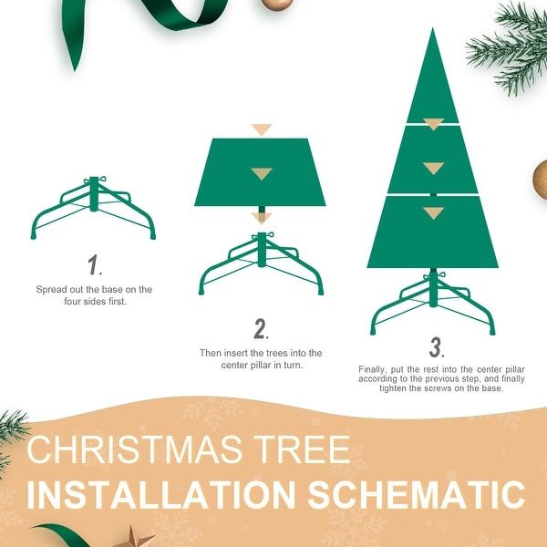 PE/PVC Automated Structure Christmas Tree