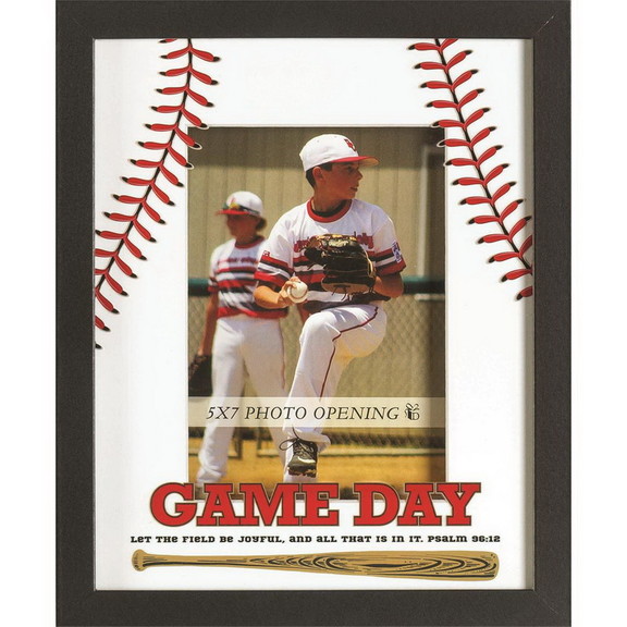 Dicksons FRMWDBL 810 75 Game Day Psalm 96:12 Photo...