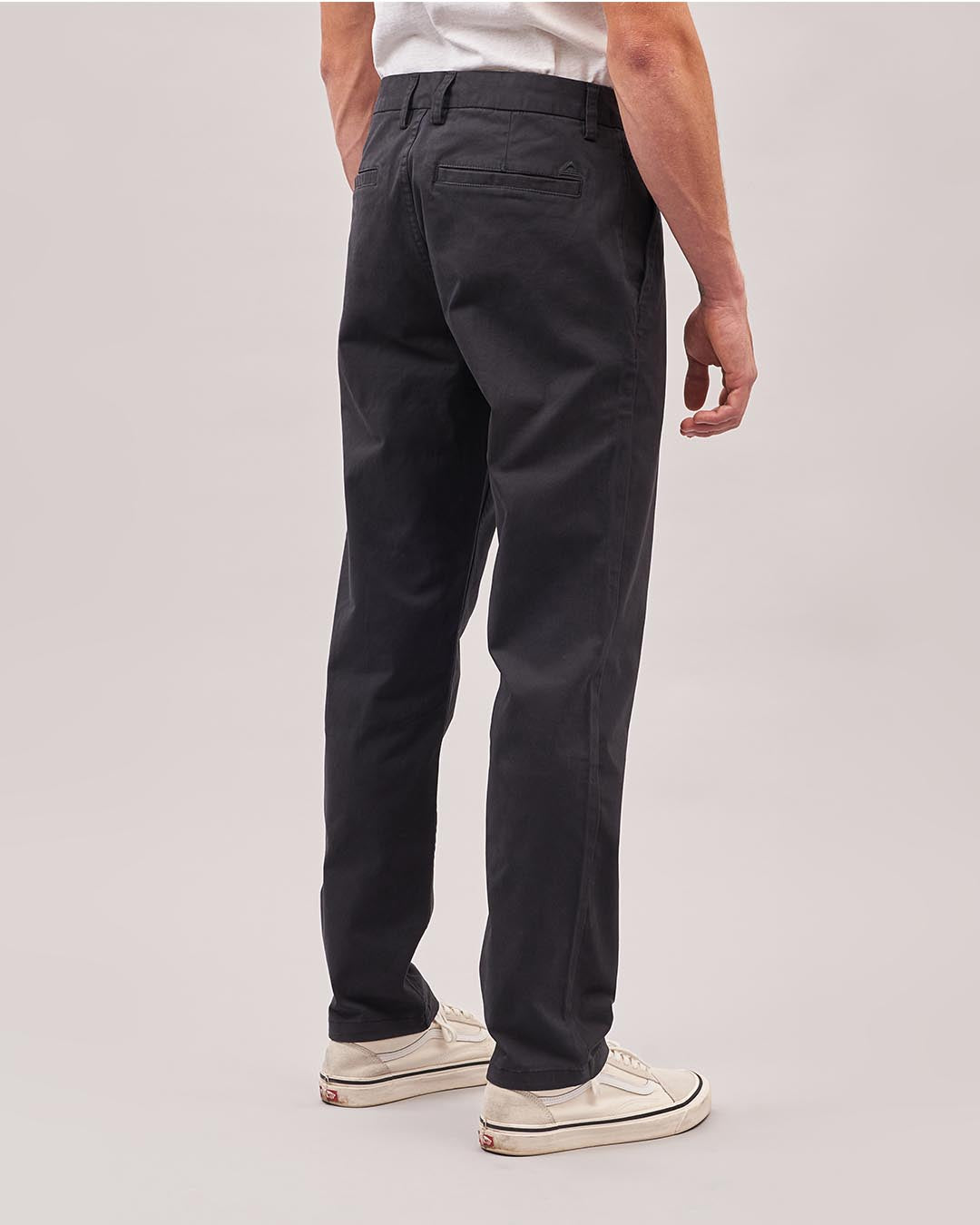 365 Organic Cotton Trouser - Faded Black