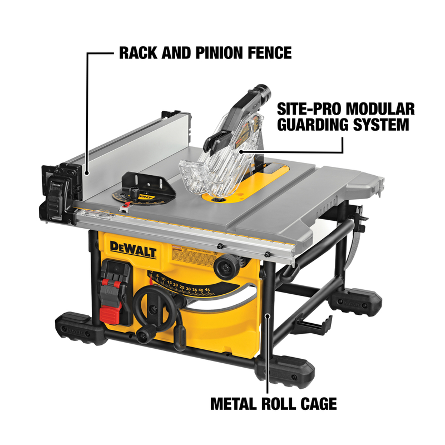 DW 15 amps Corded 8-1/4 in. Compact Table Saw