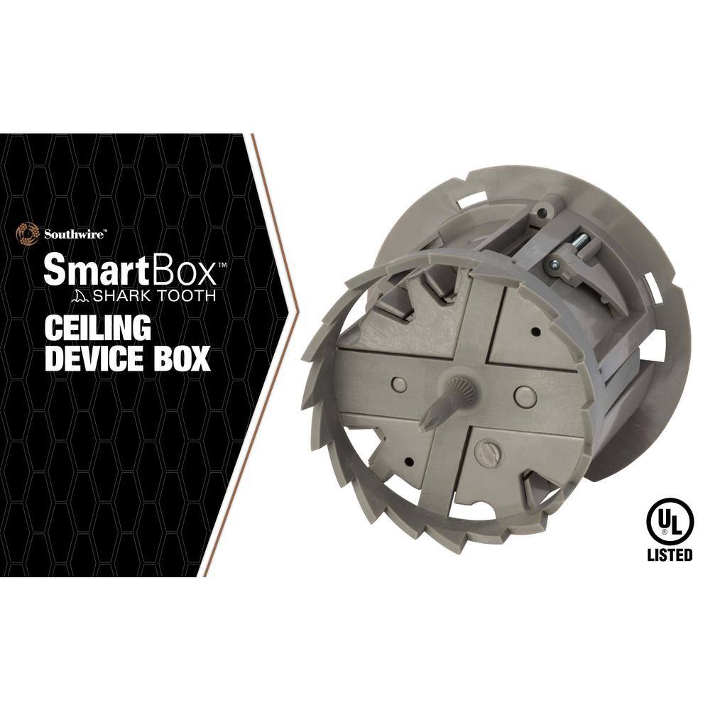 Southwire Shark Tooth Smart Box with Hole Saw MSBST250