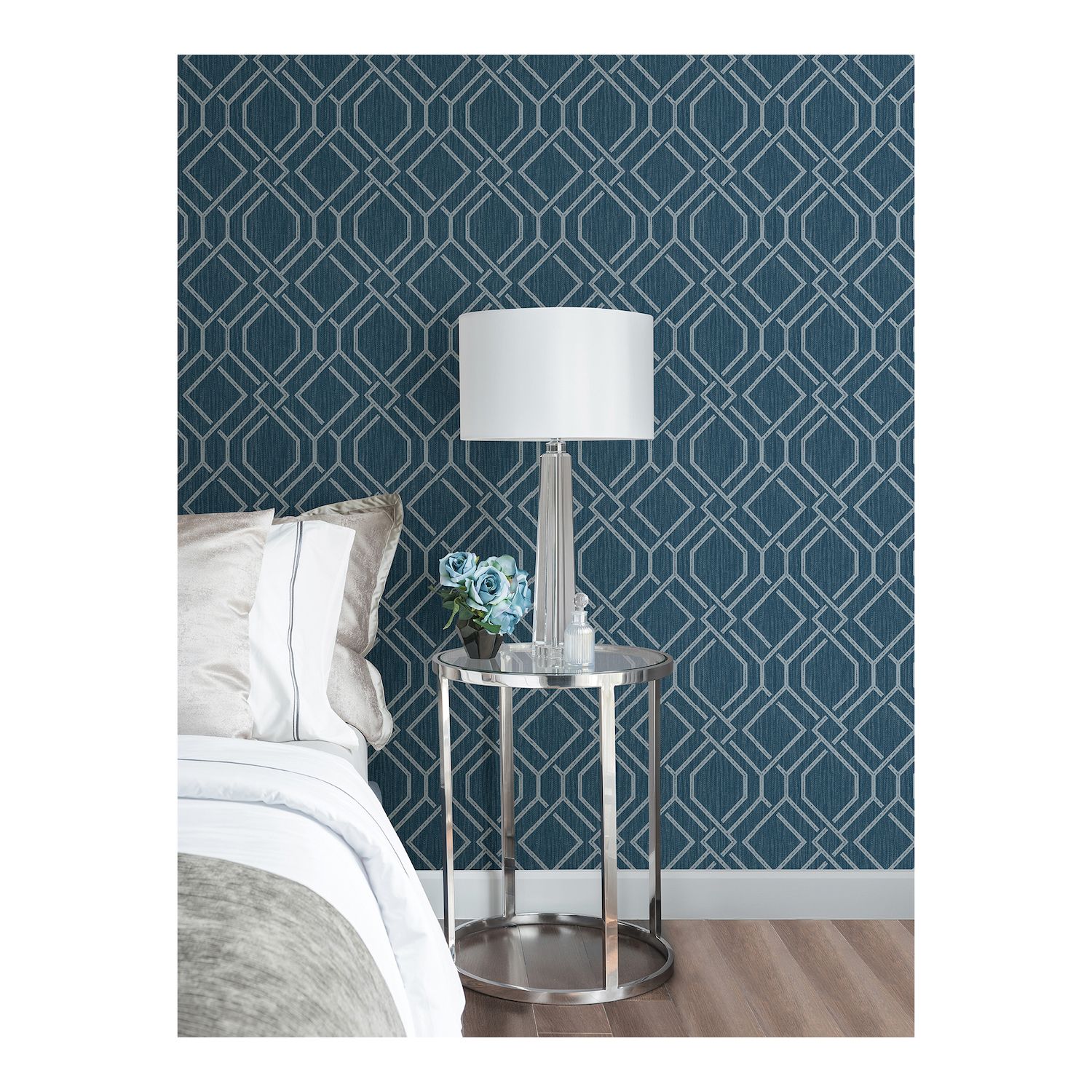 Brewster Home Fashions Trellis Wallpaper