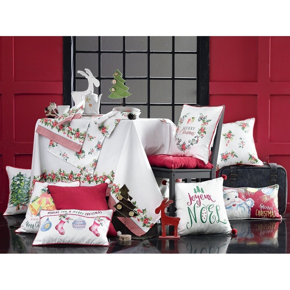 Merry Christmas Set of 2 Throw Pillow Covers Christmas Gift 18\