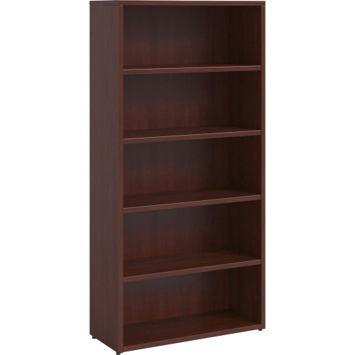 Lorell Prominence Mahogany Laminate Bookcase (PBK3469MY)