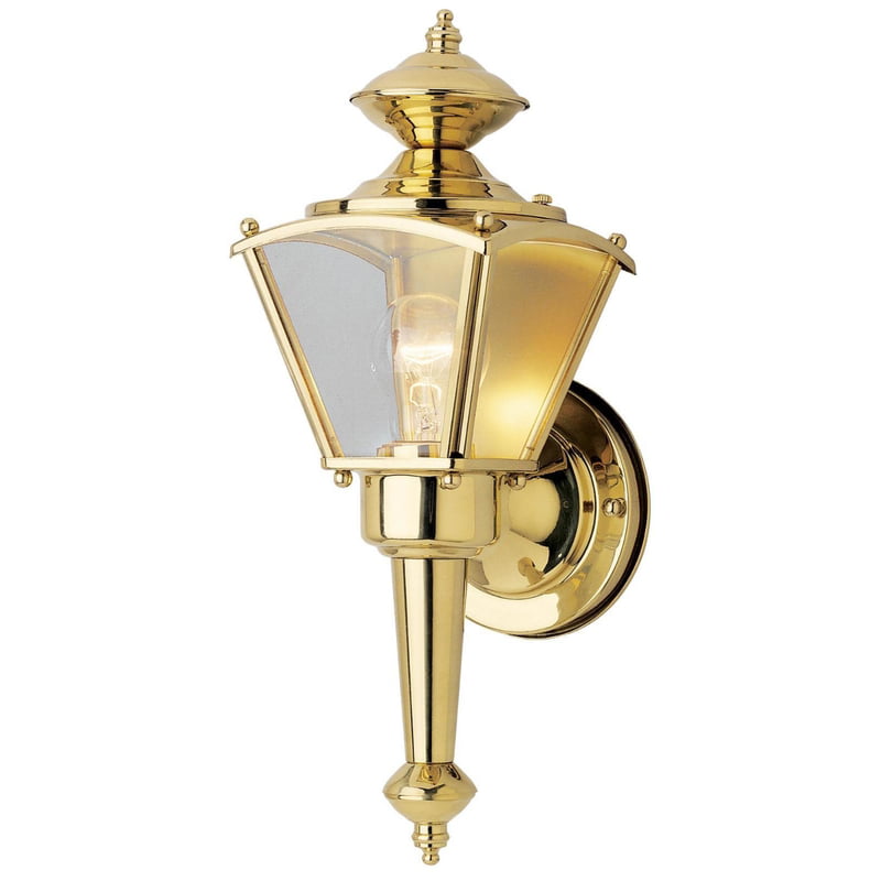 Westinghouse 1 lights Polished Brass Outdoor Wall Lantern