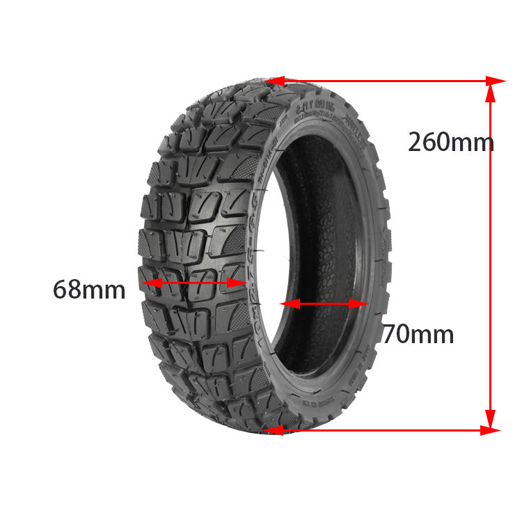 XuanCheng 11 Inch High Quality Speedway  Electric Bike Scooter Tubeless Tires