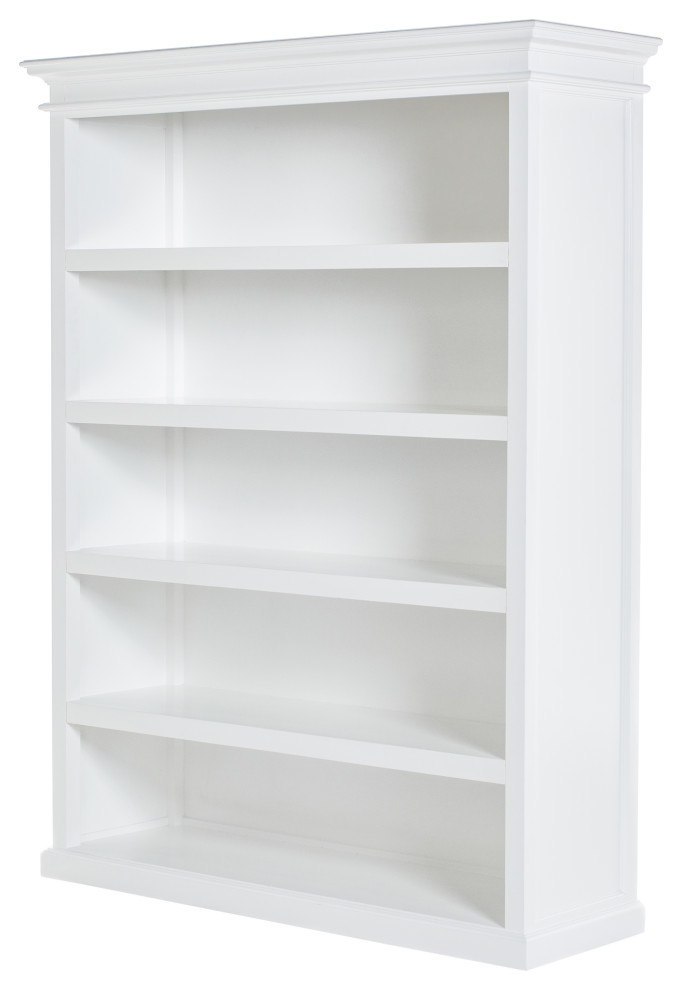 Bookcase with 5 Shelves   Transitional   Bookcases   by Nova Solo Furniture  Houzz