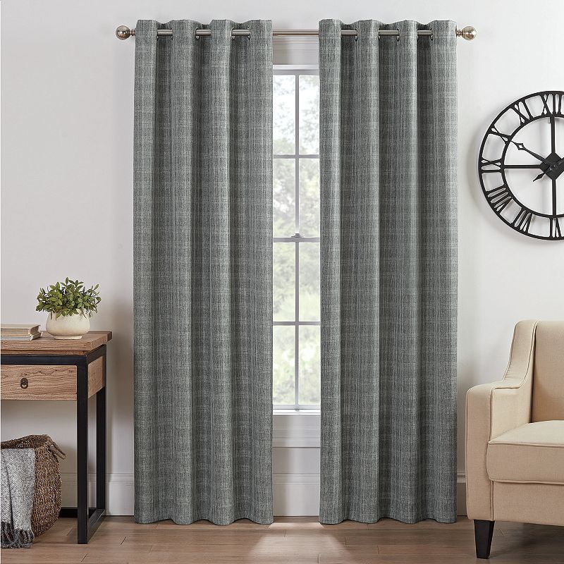 eclipse 2-Pack Absolute Zero Ryker 100% Blackout Window Curtains