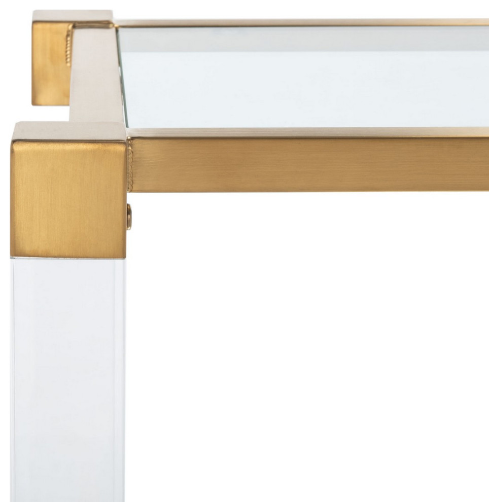 Safavieh Couture Angie Acyrlic Console Table   Contemporary   Console Tables   by Safavieh  Houzz