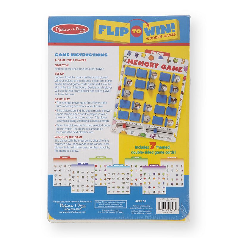 Melissa and Doug Flip To Win Memory Game