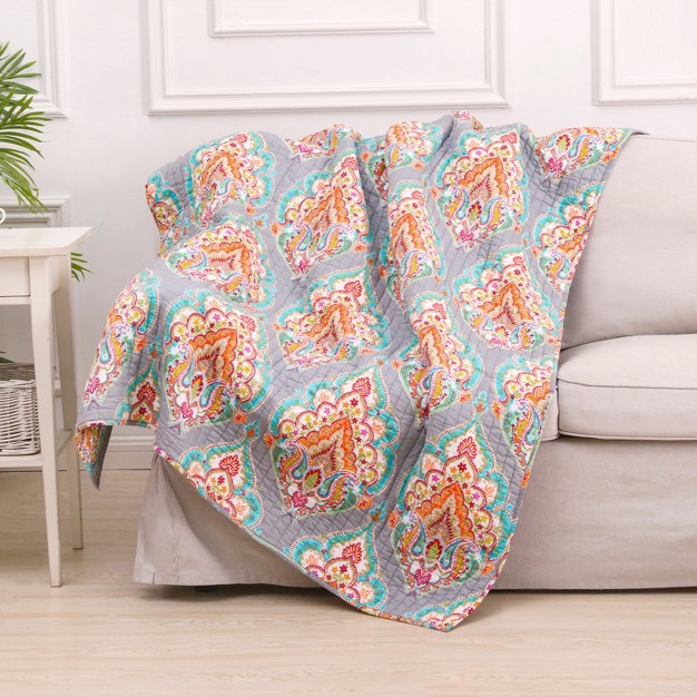 Marielle Bohemian Style Quilted Throw Levtex Home