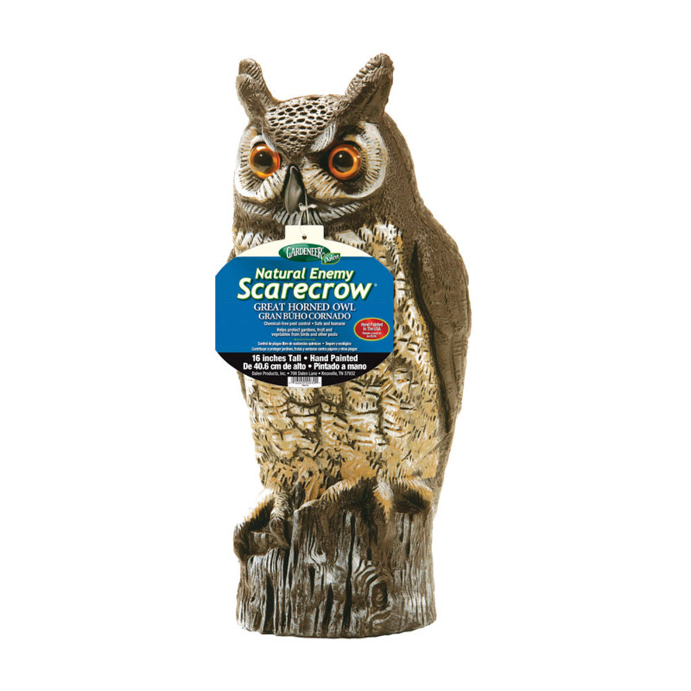 ORNAMENT OWL PLASTIC 16