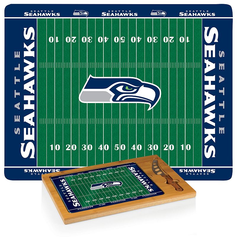 Picnic Time Seattle Seahawks Cutting Board Serving Tray