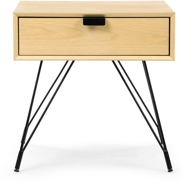 Newell Side Table Natural Adore Decor